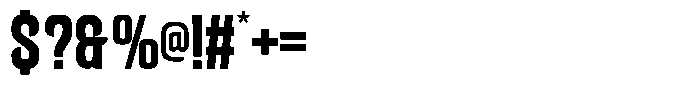Satline Regular Font OTHER CHARS