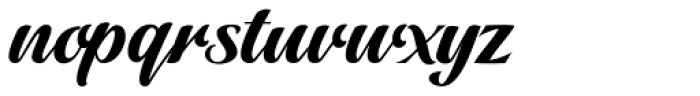 Satnight Script Regular Font LOWERCASE