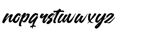 Sattyne Bregast  Regular Font LOWERCASE
