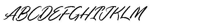 Saturday Catalan Italic Font UPPERCASE