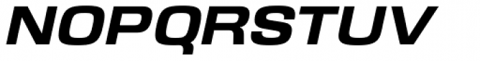 Saturn Bold Italic Font UPPERCASE