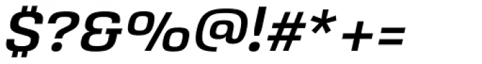 Saturn Italic Font OTHER CHARS