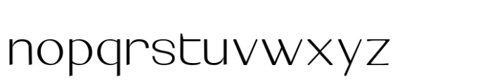 Saturnest Regular Font LOWERCASE