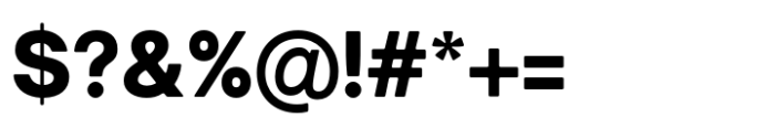 Sauce Grotesk Black Font OTHER CHARS