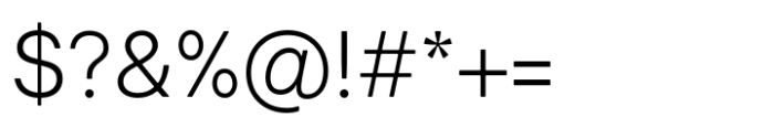 Sauce Grotesk Light Font OTHER CHARS