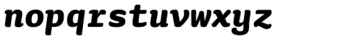 Sauna Mono Pro Bold Italic Font LOWERCASE