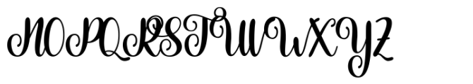 Sauthine Regular Font UPPERCASE
