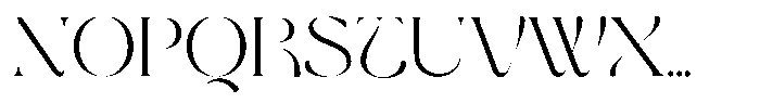 Savage Font UPPERCASE