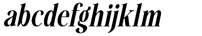 Savera Editorial Black Italic FONT
