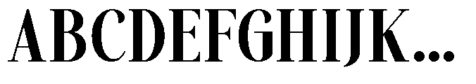 Savera Editorial Black Font UPPERCASE