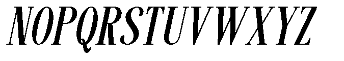 Savera Editorial Bold Italic Font UPPERCASE
