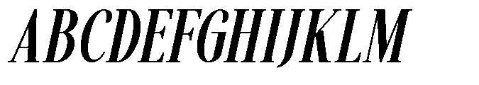 Savera Editorial Extra Bold Italic Font UPPERCASE