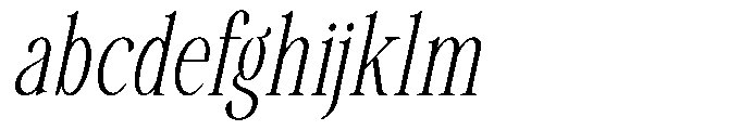 Savera Editorial Extra Light Italic FONT
