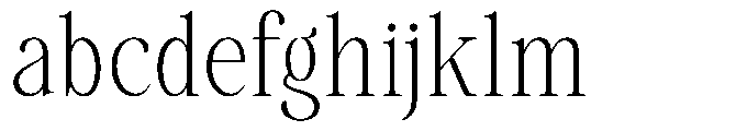 Savera Editorial Extra Light FONT