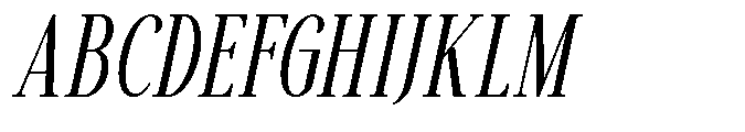 Savera Editorial Italic Font UPPERCASE