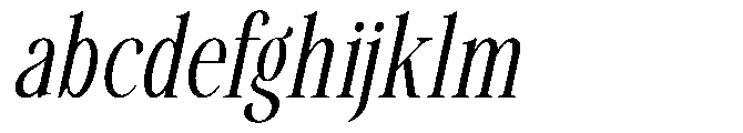 Savera Editorial Italic FONT