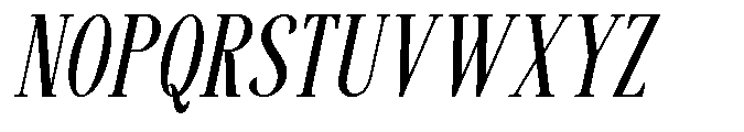 Savera Editorial Medium Italic Font UPPERCASE