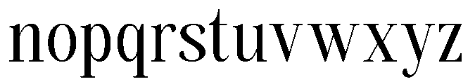 Savera Editorial Medium Font LOWERCASE