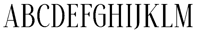 Savera Editorial Regular Font UPPERCASE