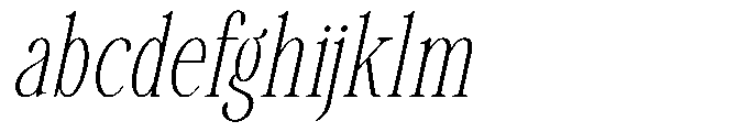 Savera Editorial Thin Italic FONT