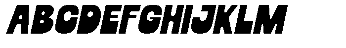Savero Italic Font UPPERCASE