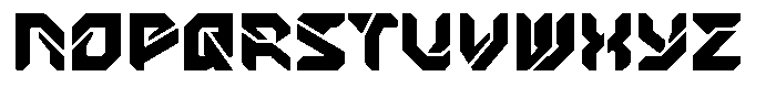 Savery Regular Font UPPERCASE