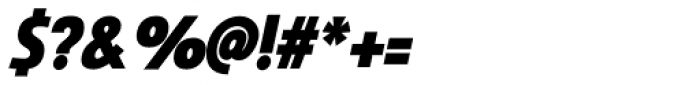 Savigny Black Cond Italic Font OTHER CHARS
