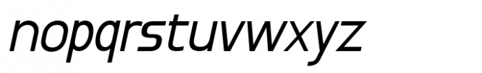 Saviko Sans Regular Italic Font LOWERCASE