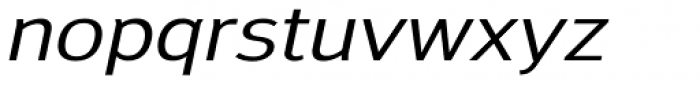 Savile Medium Italic Font LOWERCASE