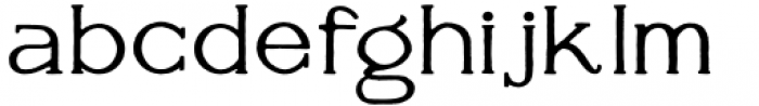 Savoire Bold Font LOWERCASE