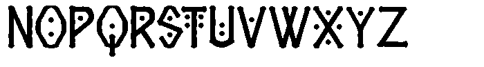 Sawa Erma Font LOWERCASE