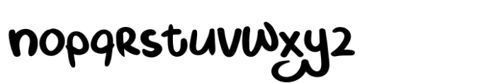 Sawi Banyari Font LOWERCASE
