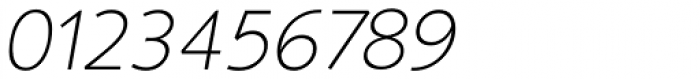Saxony Serial ExtraLight Italic Font OTHER CHARS