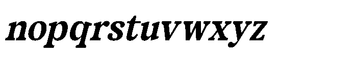 Sayin Cherik Italic Font LOWERCASE