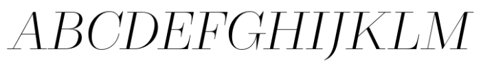 Sayke Display Light Italic Font