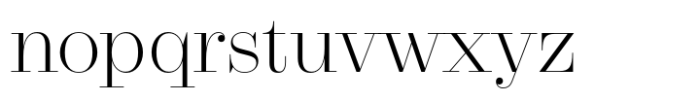 Sayke Display Light Font LOWERCASE