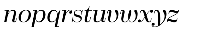Sayke Headline Regular Italic Font LOWERCASE