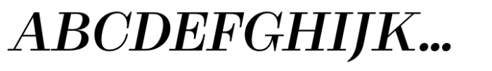 Sayke Text Medium Italic Font