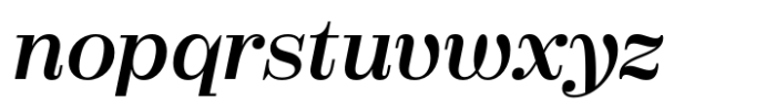 Sayke Text Medium Italic Font LOWERCASE