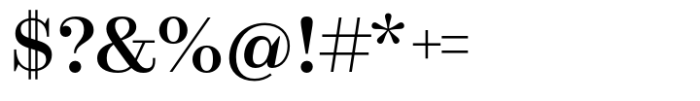 Sayke Text Medium Font OTHER CHARS