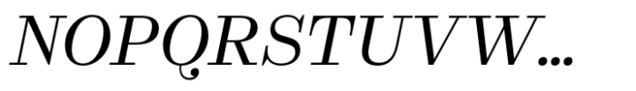 Sayke Text Regular Italic Font UPPERCASE