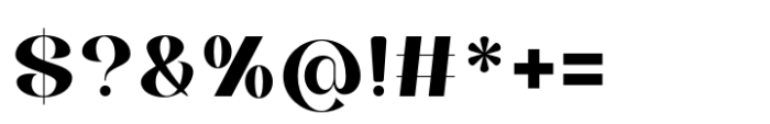 Saylist Extrabold Font OTHER CHARS