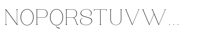 Saylist Hairline Font UPPERCASE