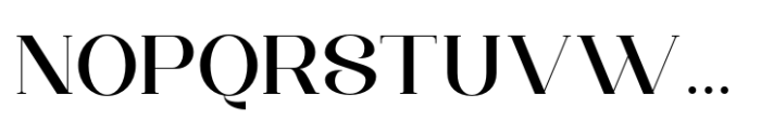 Saylist Medium Font UPPERCASE