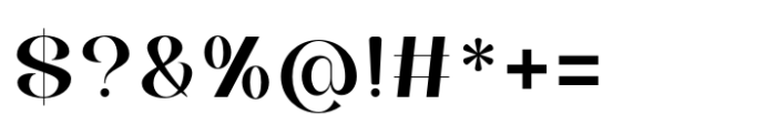 Saylist Semibold Font OTHER CHARS