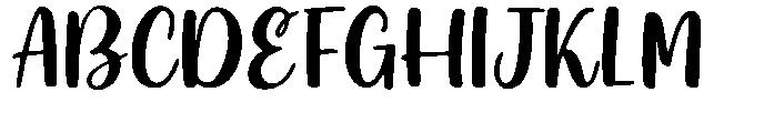 Saylor Script Font UPPERCASE