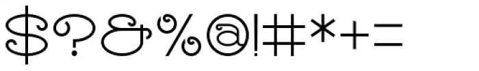 Sayonachi Font OTHER CHARS