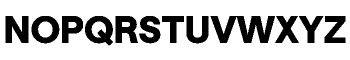 Saans TRIAL Heavy Instance Font UPPERCASE