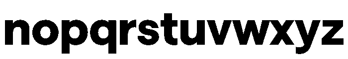 Saans TRIAL Heavy Instance Font LOWERCASE