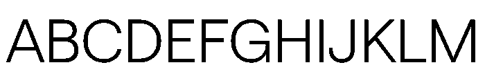 Saans TRIAL Light Instance Font UPPERCASE